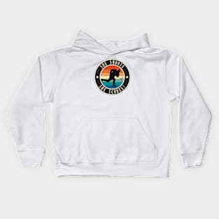 She Shoots She Scores Kids Hoodie